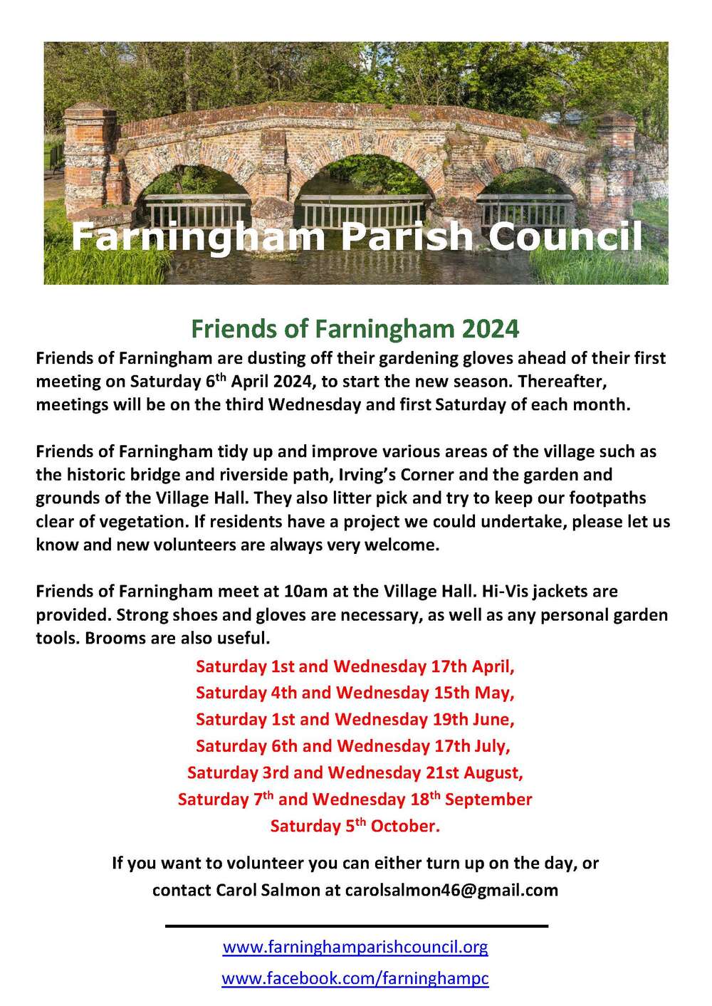 Friends of Farningham 2024