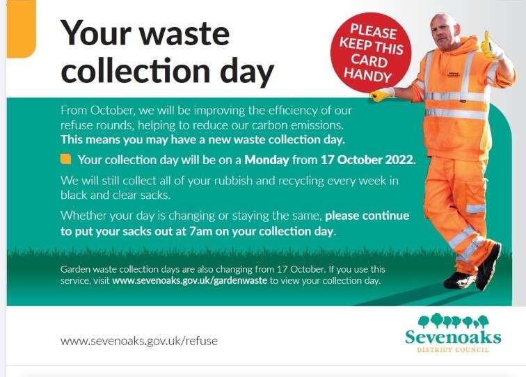 New waste, recycling and garden waste collection rounds